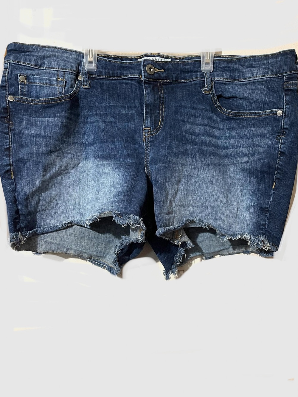 🌼TORRID Frayed Denim Shorts🌼